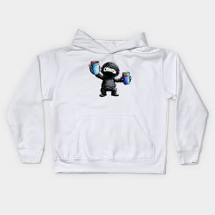 Ninja Kidz, Ask Me About My Ninja Disguise Kids Hoodie